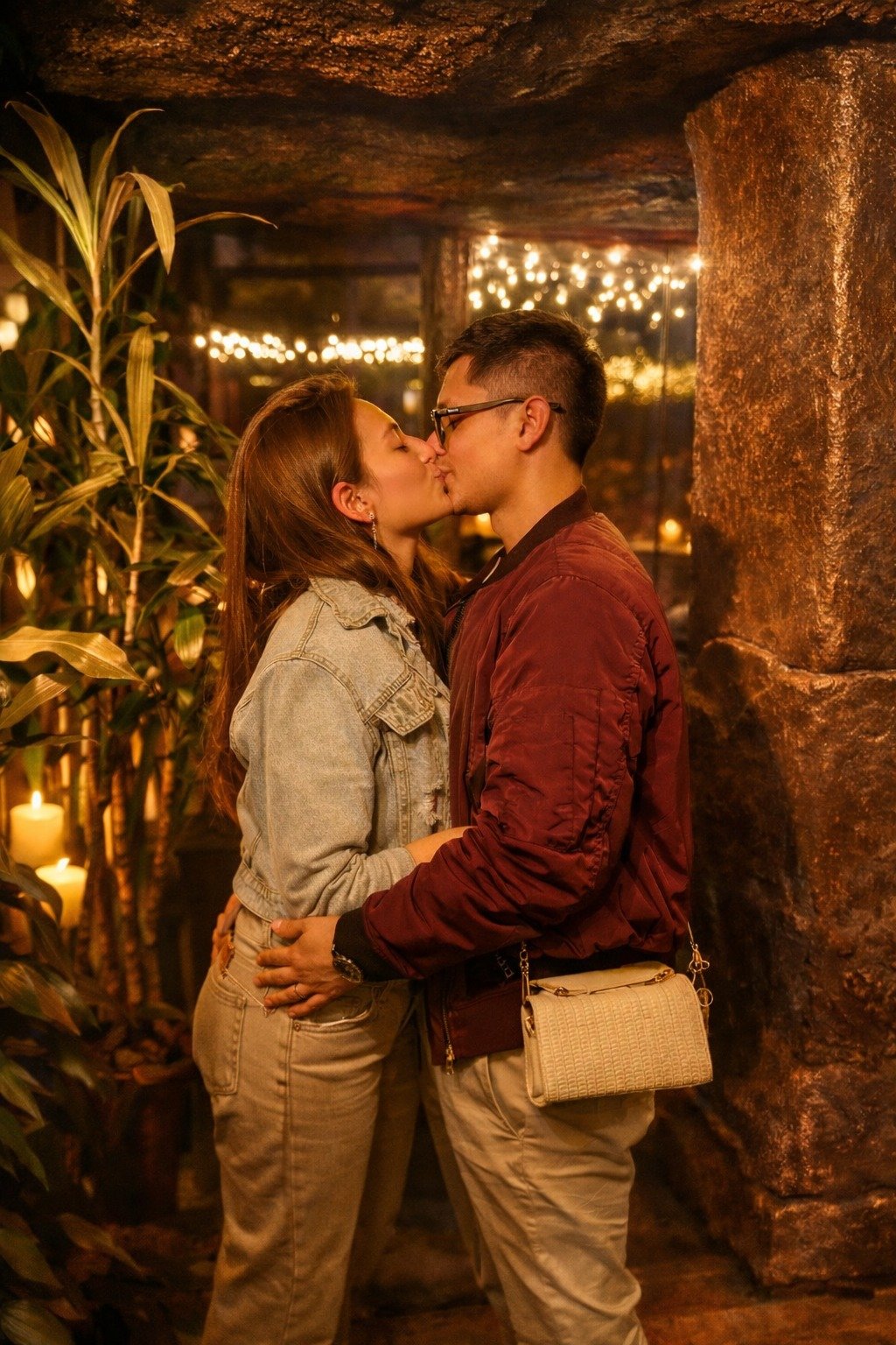 Nicolás e Isabella, futuros esposos